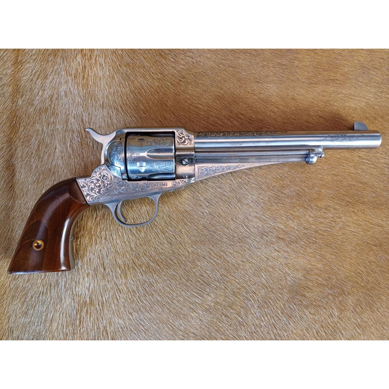 HEGE Uberti Remington 1875 White Finish mit Gravur