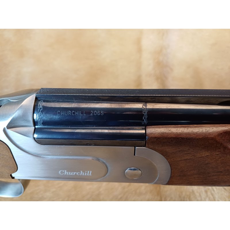 Bockdoppelflinte Akkar Churchill 206S Sporting 76cm aus