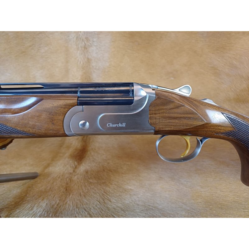 Bockdoppelflinte Akkar Churchill 206S Sporting 76cm aus